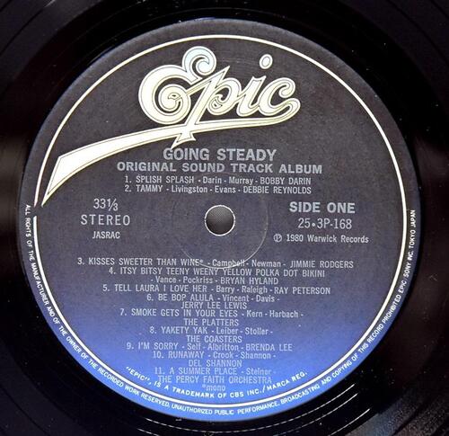 Various - Going Steady (Original Sound Track Album) ㅡ 중고 수입 오리지널 아날로그 LP