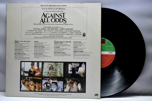 Various - Music From The Original Motion Picture Soundtrack &quot;Against All Odds&quot; ㅡ 중고 수입 오리지널 아날로그 LP
