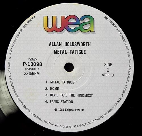 Allan Holdsworth [앨런 홀즈워스] – Metal Fatigue ㅡ 중고 수입 오리지널 아날로그 LP