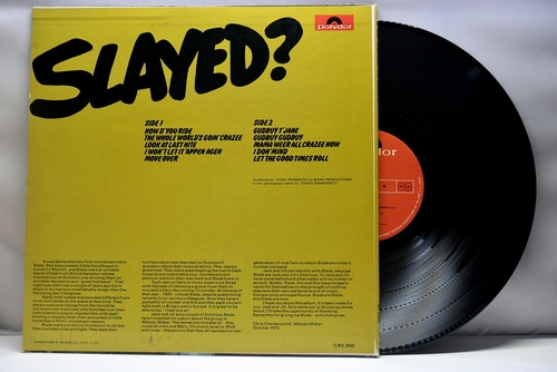 Slade [슬레이드] – Slayed? ㅡ 중고 수입 오리지널 아날로그 LP