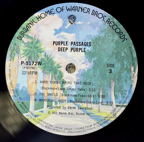 Deep Purple [딥 퍼플] - Purple Passages ㅡ 중고 수입 오리지널 아날로그 2LP