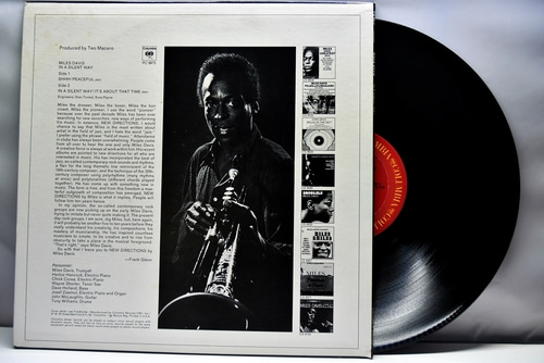 Miles Davis [마일스 데이비스] - In A Silent Way - 중고 수입 오리지널 아날로그 LP
