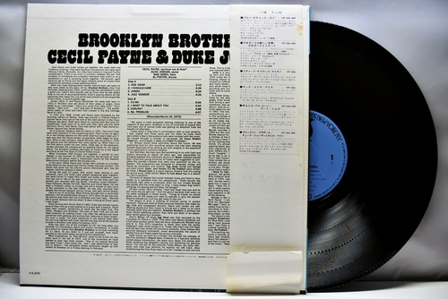 Cecil Payne &amp; Duke Jordan [세실 페인, 듀크 조단] – Brooklyn Brothers - 중고 수입 오리지널 아날로그 LP