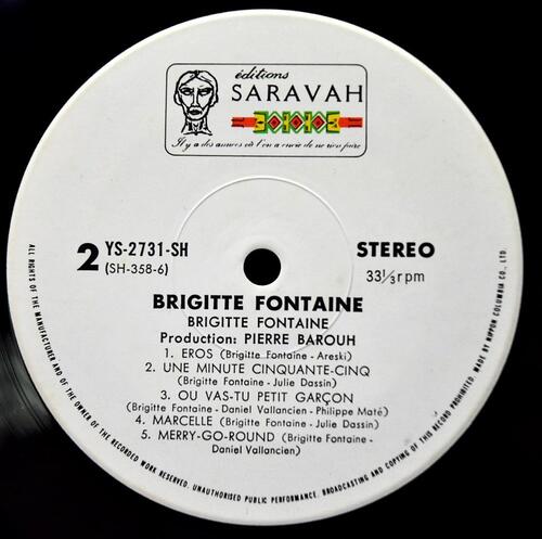 Brigitte Fontaine [브리지트 퐁텐] - Brigitte Fontaine - 중고 수입 오리지널 아날로그 LP