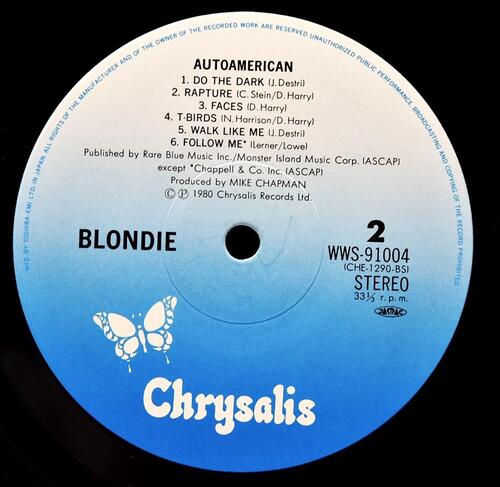 Blondie [블론디] - AutoAmerican ㅡ 중고 수입 오리지널 아날로그 LP