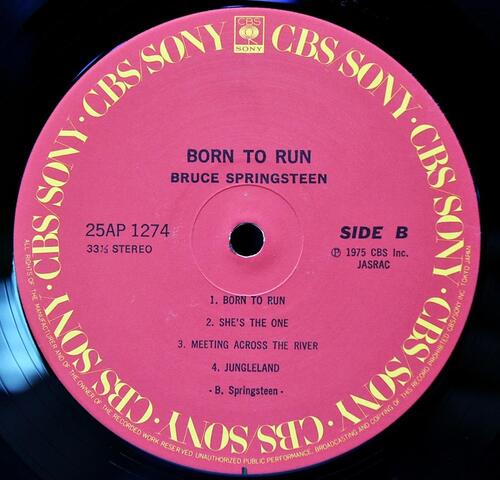 Bruce Springsteen [브루스 스프링스틴] – Born To Run ㅡ 중고 수입 오리지널 아날로그 LP