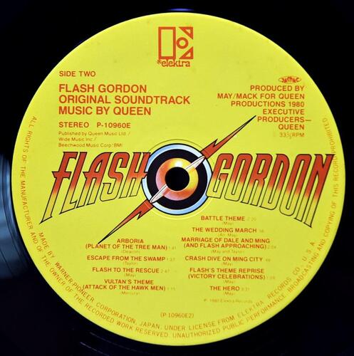 Queen [퀸] - Flash Gordon (Original Soundtrack Music) (제국의 종말) ㅡ 중고 수입 오리지널 아날로그 LP