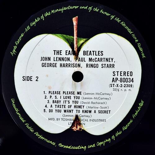The Beatles [비틀즈] - The Early Beatles ㅡ 중고 수입 오리지널 아날로그 LP
