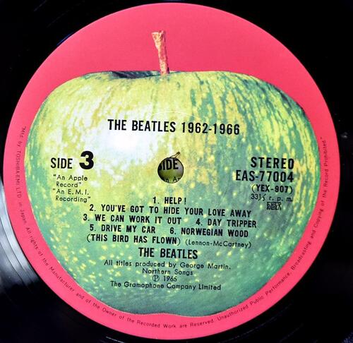 The Beatles [비틀즈] - 1962-1966 (Red Album) ㅡ 중고 수입 오리지널 아날로그 2LP