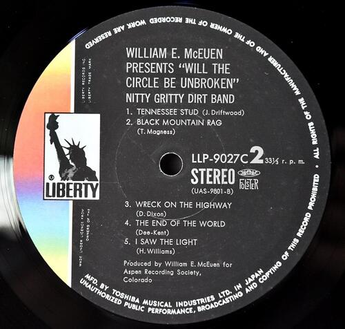 Nitty Gritty Dirt Band [니티 그리티 더트 밴드] – Will The Circle Be Unbroken ㅡ 중고 수입 오리지널 아날로그 3LP