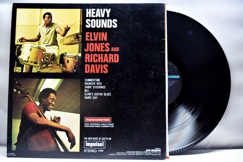 Elvin Jones And Richard Davis [엘빈 존스, 리차드 데이비스] – Heavy Sounds - 중고 수입 오리지널 아날로그 LP