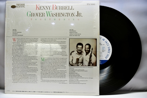 Kenny Burrell, Grover Washington, Jr. [케니 버렐, 그루버 워싱턴 주니어] – Togethering - 중고 수입 오리지널 아날로그 LP