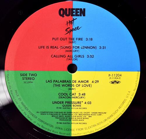Queen [퀸] - Hot Space ㅡ 중고 수입 오리지널 아날로그 LP
