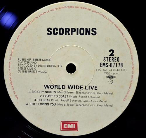 Scorpions [스콜피온스] - World Wide Live ㅡ 중고 수입 오리지널 아날로그 2LP
