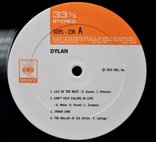 Bob Dylan [밥 딜런] - Dylan ㅡ 중고 수입 오리지널 아날로그 LP