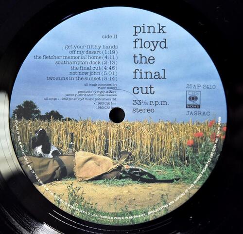 Pink Floyd [핑크 플로이드] - The Final Cut ㅡ 중고 수입 오리지널 아날로그 LP