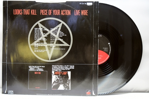 Mötley Crüe (Motley Crue) [머틀리 크루] – Looks That Kill ㅡ 중고 수입 오리지널 아날로그 LP