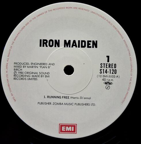 Iron Maiden [아이언 메이든] – Running Free ㅡ 중고 수입 오리지널 아날로그 LP