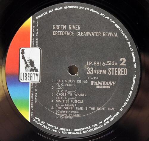 Creedence Clearwater Revival [크리던스 클리어워터 리바이벌] – Green River ㅡ 중고 수입 오리지널 아날로그 LP