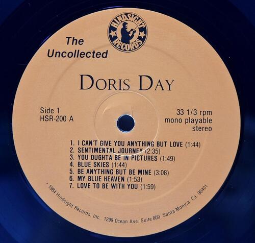 Doris Day [도리스 데이] – The Uncollected Doris Day ㅡ 중고 수입 오리지널 아날로그 LP