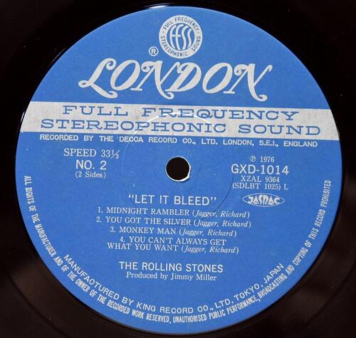 The Rolling Stones [롤링 스톤즈] - Let it Bleed ㅡ 중고 수입 오리지널 아날로그 LP