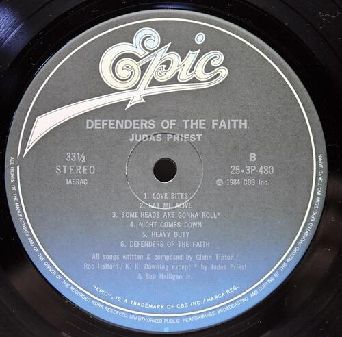 Judas Priest [주다스 프리스트] – Defenders Of The Faith ㅡ 중고 수입 오리지널 아날로그 LP