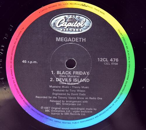 Megadeth ‎[메가데스] – Wake Up Dead ㅡ 중고 수입 오리지널 아날로그 LP