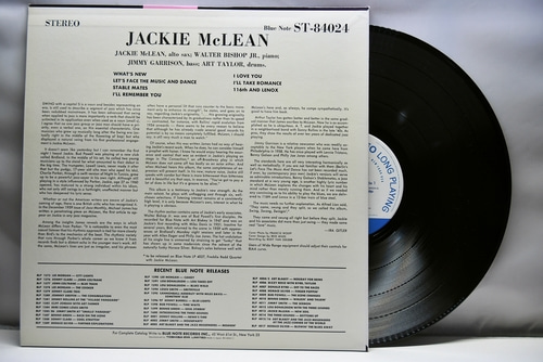 Jackie McLean [재키 맥린]‎ - Swing Swang Swingin&#039; - 중고 수입 오리지널 아날로그 LP