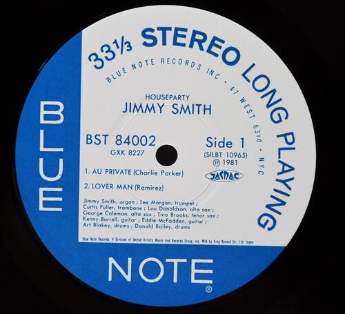 Jimmy Smith [지미 스미스] ‎- House Party - 중고 수입 오리지널 아날로그 LP