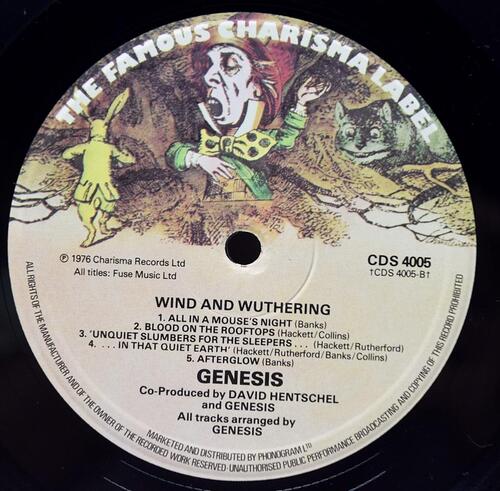 Genesis [제네시스] - Wind &amp; Wuthering - 중고 수입 오리지널 아날로그 LP