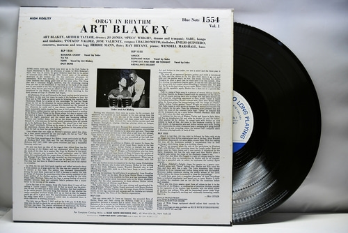 Art Blakey [아트 블레이키] – Orgy In Rhythm - Volume One - 중고 수입 오리지널 아날로그 LP