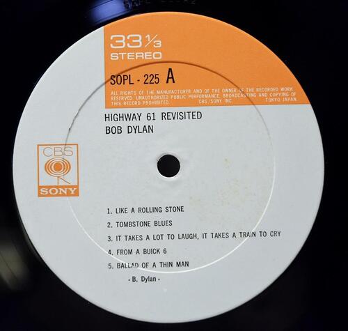 Bob Dylan [밥 딜런] - Highway 61 Revisited ㅡ 중고 수입 오리지널 아날로그 LP