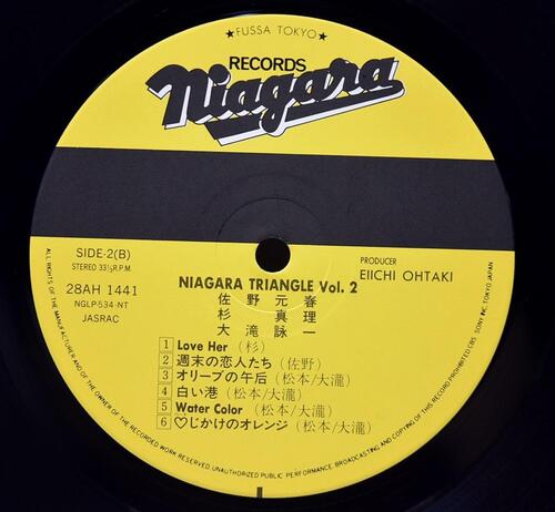 Niagara Triangle [나이아가라 트라이앵글 (에이이치 오오타키)] – Niagara Triangle Vol.2 ㅡ 중고 수입 오리지널 아날로그 LP