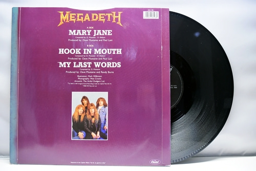Megadeth ‎[메가데스] – Mary Jane ㅡ 중고 수입 오리지널 아날로그 LP