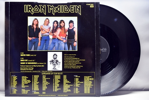 Iron Maiden [아이언 메이든] – Wasted Years ㅡ 중고 수입 오리지널 아날로그 LP