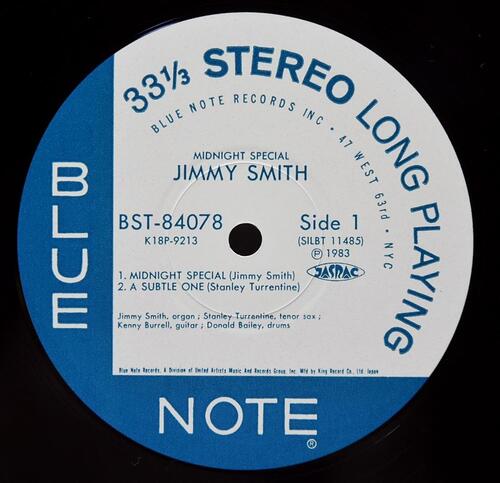 Jimmy Smith [지미 스미스] ‎- Midnight Special The Incredible Jimmy Smith - 중고 수입 오리지널 아날로그 LP