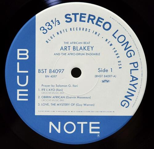 Art Blakey &amp; The Afro-Drum Ensemble [아트 블레이키] – The African Beat - 중고 수입 오리지널 아날로그 LP