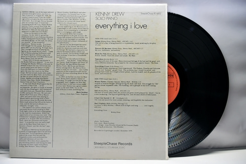 Kenny Drew [케니 드류] – Everything I Love - 중고 수입 오리지널 아날로그 LP