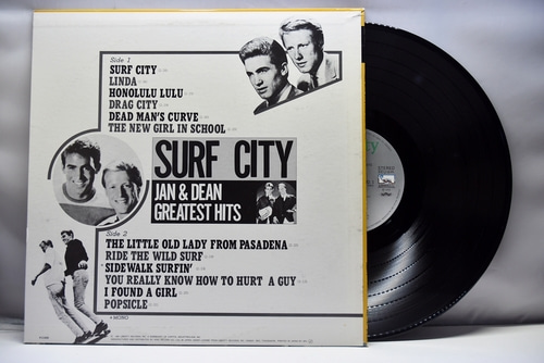 Jan &amp; Dean [잰 앤 딘] – Surf City Greatest Hits ㅡ 중고 수입 오리지널 아날로그 LP