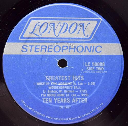 Ten Years After [텐 이어즈 애프터] – Greatest Hits ㅡ 중고 수입 오리지널 아날로그 LP