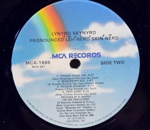 Lynyrd Skynyrd [레너드 스키너드] – (Pronounced &#039;Lĕh-&#039;nérd &#039;Skin-&#039;nérd) ㅡ 중고 수입 오리지널 아날로그 LP