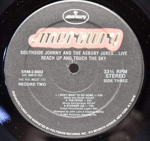 Southside Johnny And The Asbury Jukes [사우스사이드 조니 앤드 애즈뷰리 쥬크] – Live : Reach Up And Touch The Sky ㅡ 중고 수입 오리지널 아날로그 2LP