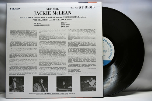 Jackie McLean [재키 맥린] – New Soil - 중고 수입 오리지널 아날로그 LP