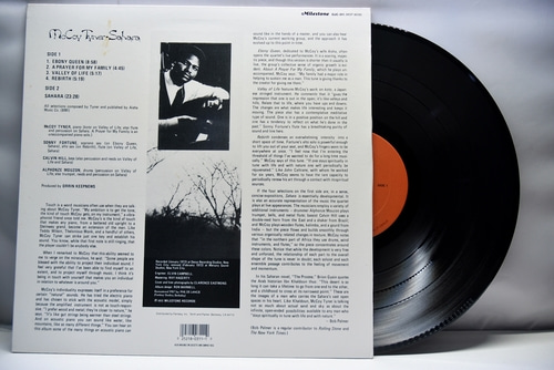 McCoy Tyner [맥코이 타이너] – Sahara - 중고 수입 오리지널 아날로그 LP