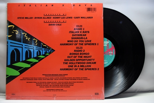 Steve Miller Band [스티브 밀러 밴드] - Italian X Rays ㅡ 중고 수입 오리지널 아날로그 LP