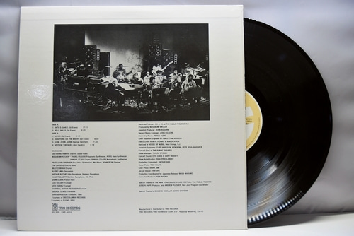 Gil Evans [길 에반스]‎ - Live At The Public Theater (New York 1980) - 중고 수입 오리지널 아날로그 LP