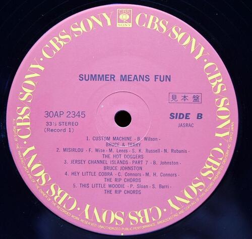 Various – Summer Means Fun ㅡ 중고 수입 오리지널 아날로그 2LP