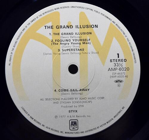Styx [스틱스] ‎- The Grand Illusion - 중고 수입 오리지널 아날로그 LP