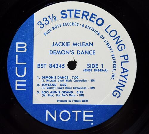 Jackie McLean [재키 맥린] – Demon&#039;s Dance (USA Liberty 1st Pressing) - 중고 수입 오리지널 아날로그 LP