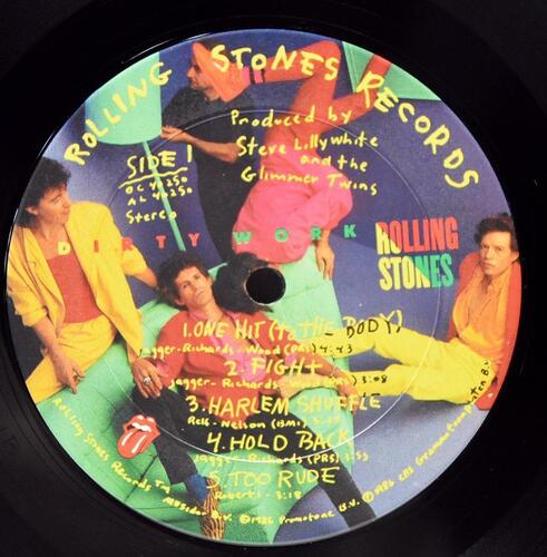 The Rolling Stones [롤링 스톤즈] - Dirty Work ㅡ 중고 수입 오리지널 아날로그 LP